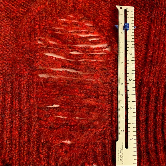 n:Philanthropy Oversized Distressed Sweater - Picture 7 of 15